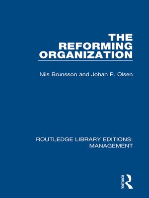 cover image of The Reforming Organization